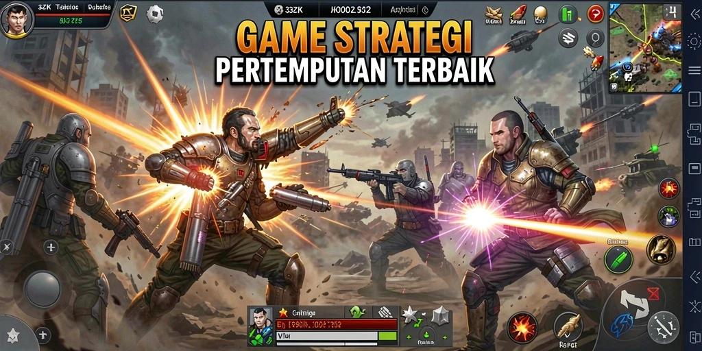 Tampilan gameplay menarik dari 33ZK yang penuh strategi.