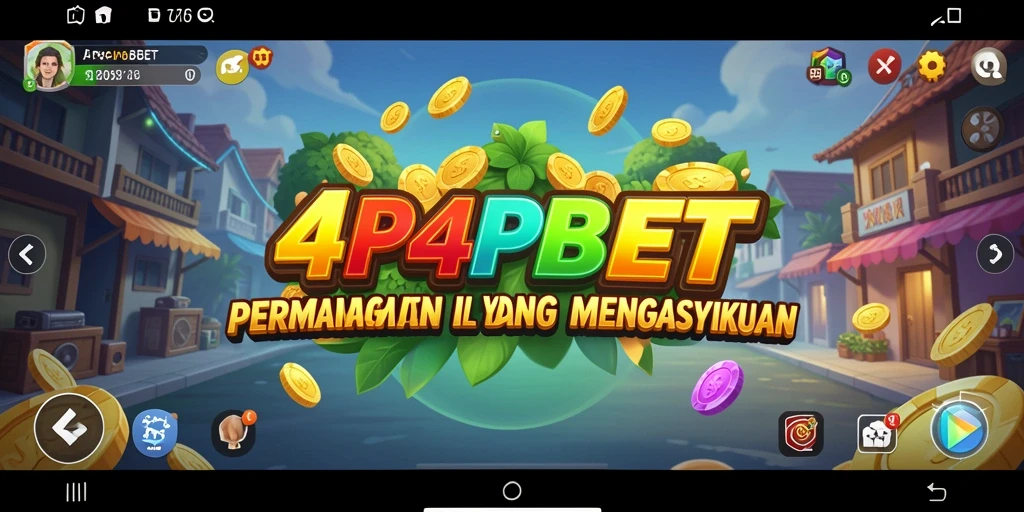 Tampilan gameplay 4P4PBET yang menarik dan menawan.