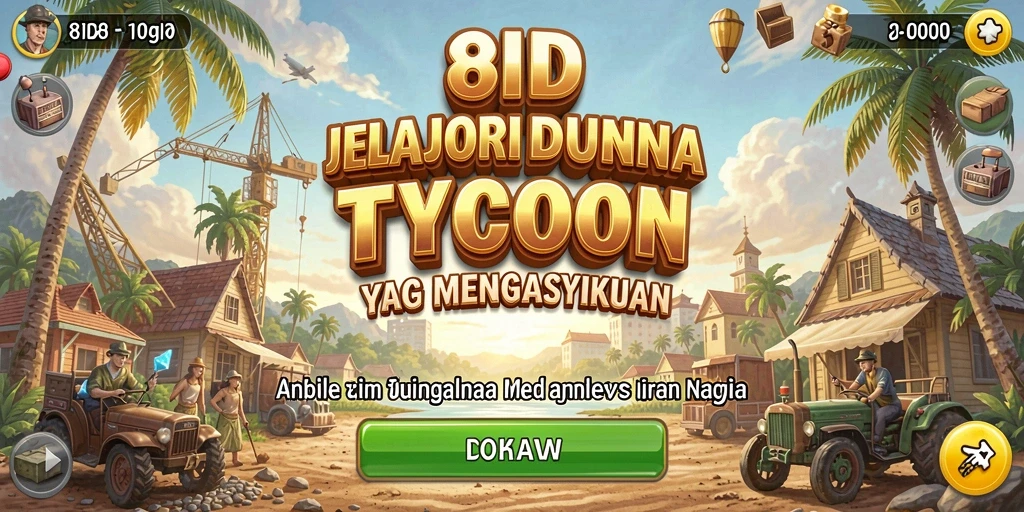 Screenshot utama 8ID menampilkan gameplay Tycoon yang seru dan strategis.