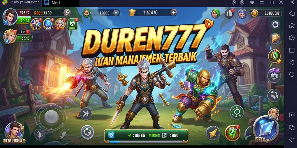 Tampilan gameplay menarik DUREN777 dengan strategi yang mendebarkan.