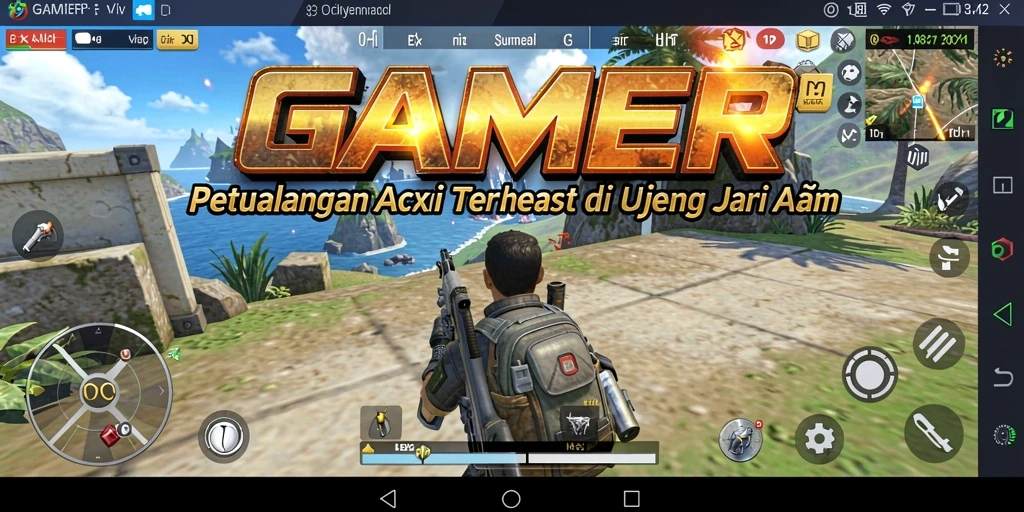 Tangkapan layar dari permainan GAMERP dengan aksi mendebarkan.