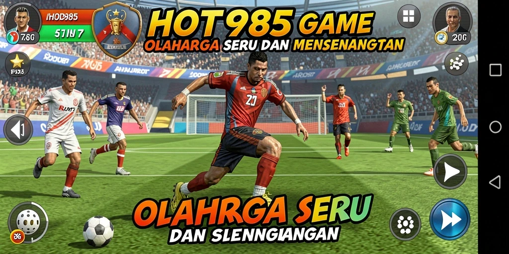 Gameplay HOT985 yang menyenangkan dan menantang olahraga digital.