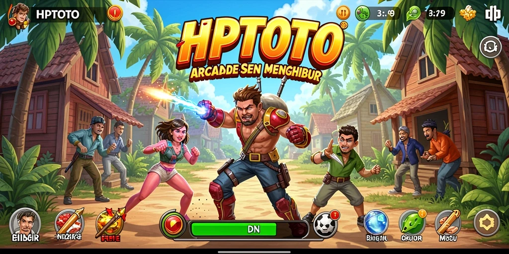 Tampilan gameplay HPTOTO yang seru dan penuh aksi.