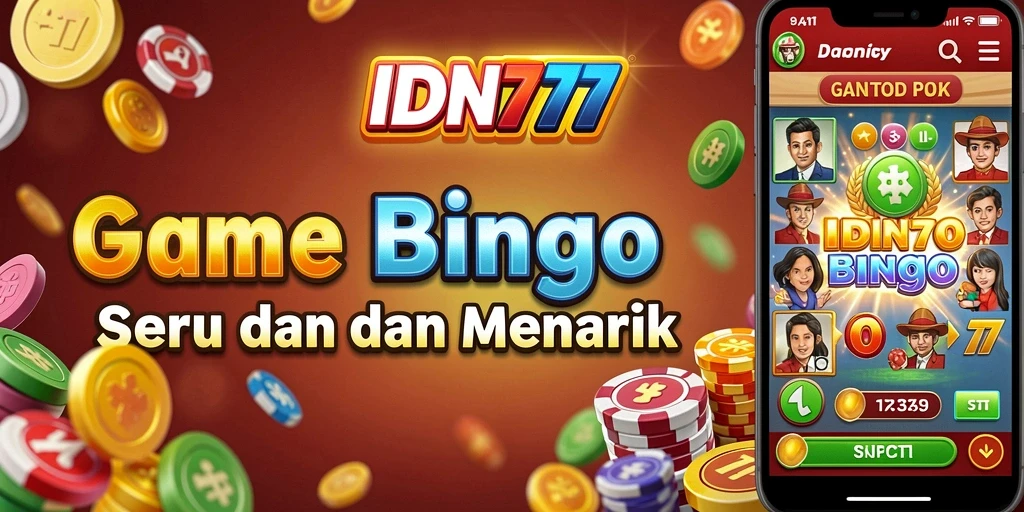 Tampilan gameplay Bingo yang seru dan interaktif di IDN777.