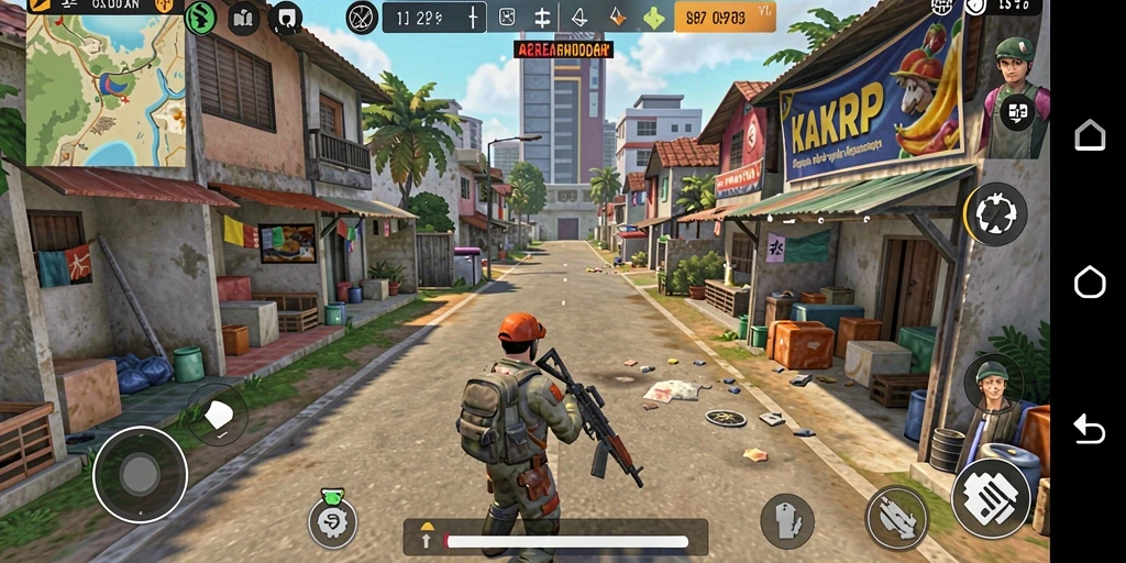 Tampilan gameplay KAKRP yang menarik dan interaktif.