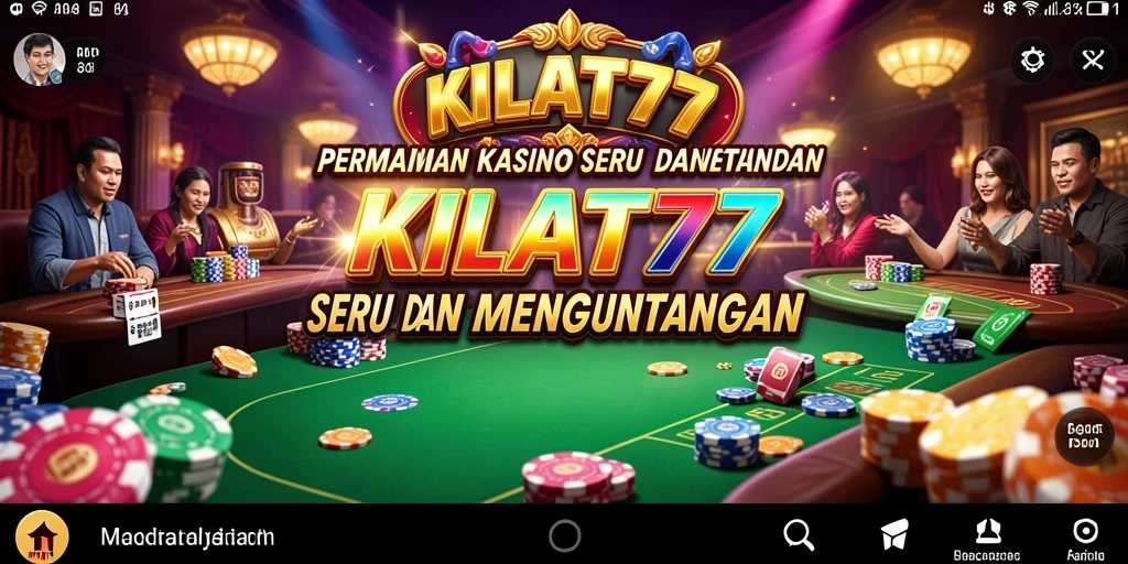 Tampilan menarik dari gameplay KILAT77 yang seru dan interaktif.