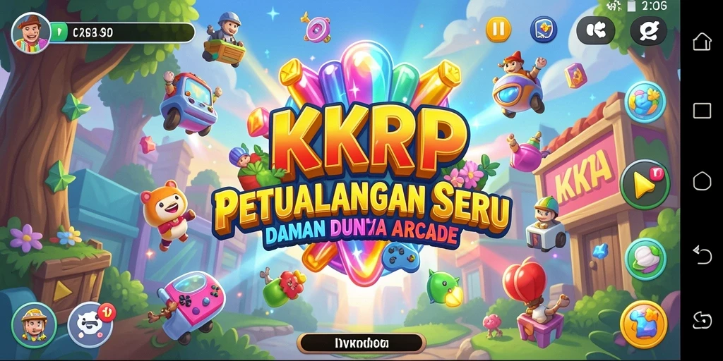 Screenshot KKRP menampilkan gameplay yang seru dan penuh aksi.