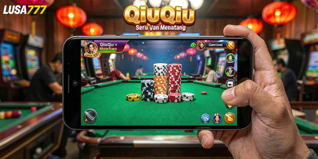 Screenshot gameplay QiuQiu yang menarik dari LUSA777.