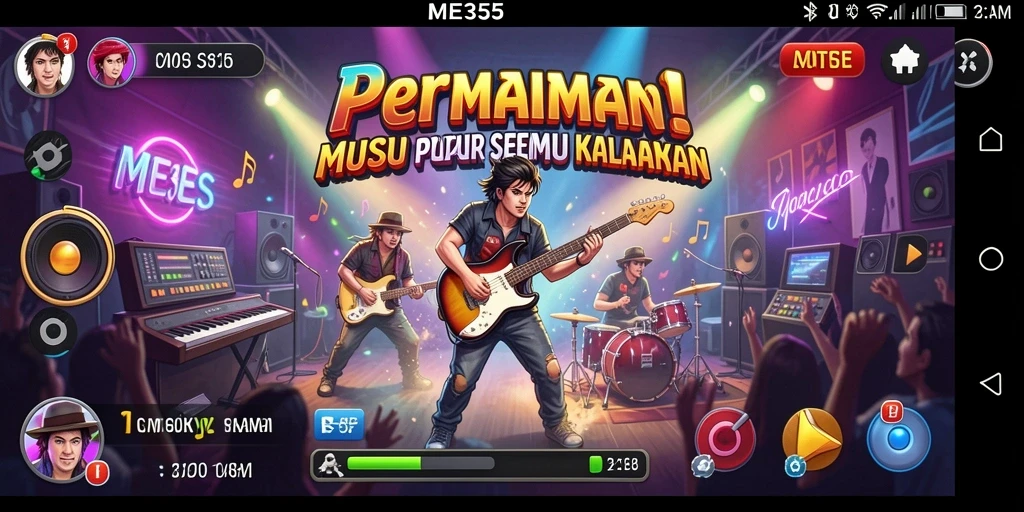 Tampilan gameplay ME355 yang seru dan interaktif.