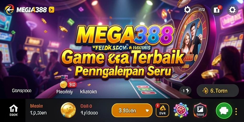 Tampilan menarik dari gameplay Kasino di MEGA388.