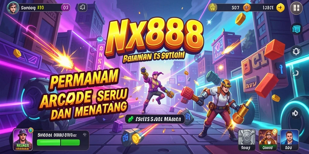 Screenshot gameplay seru dari NX888 yang menunjukkan aksi mendebarkan.