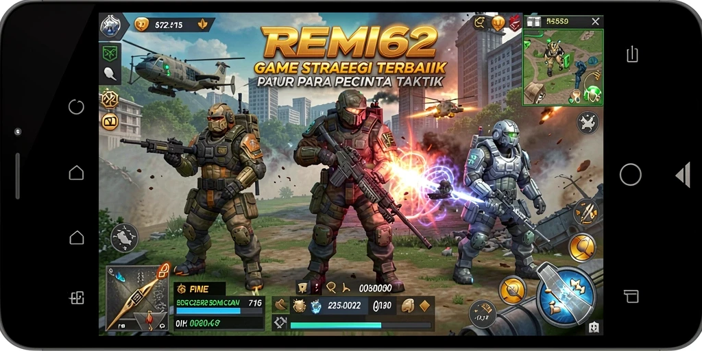 Gameplay menarik dalam REMI62 yang menuntut strategi dan taktik.