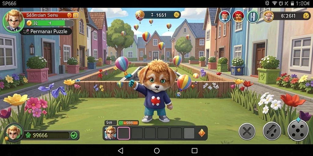 Screenshot dari gameplay Puzzle yang menarik dan menantang.