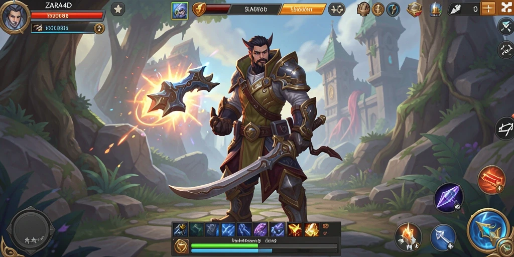 Gameplay seru ZARA4D dalam dunia ARPG yang luas.